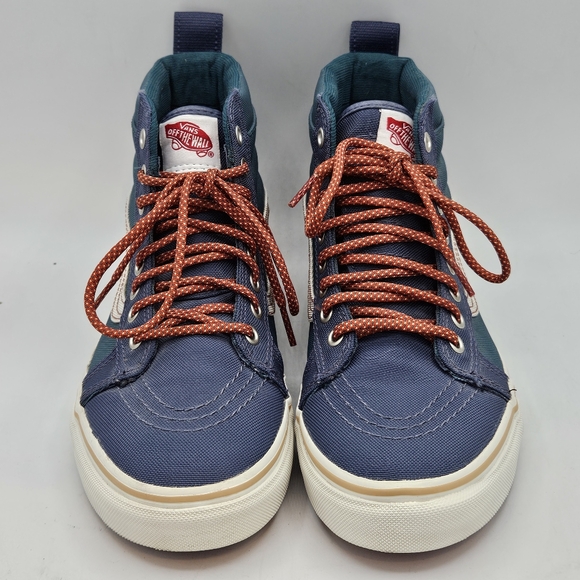 Vans sk8-hi MTE DX colorblock blue green hightop sneakers size 7 in m / 8.5 in w - Picture 2 of 16
